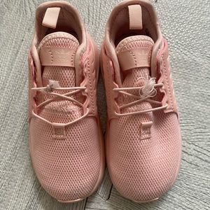 Toddler pink adidas original sneakers